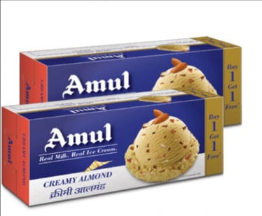 AMUL- CREAMY ALMOND 750ML
