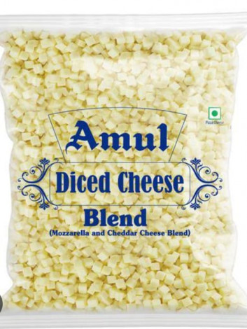 MCHCP07-AMUL DICED CHEESE BLEND 12X1KG(BLUE)