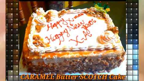 HOCCO-CARAMEL BUTTER SCOTCH CAKE 500ML 1PC