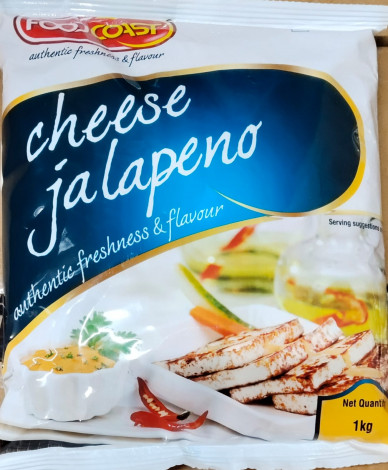 FOODCOAST-CHEESE JALEPENO 1KG