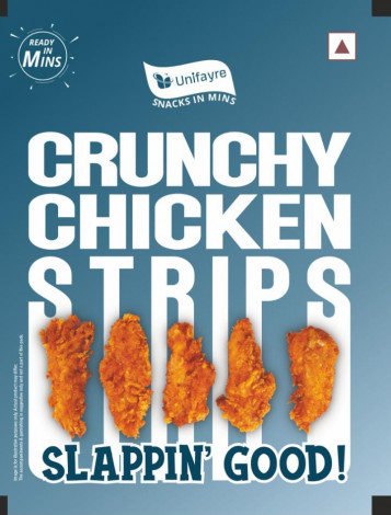 UNIFAYRE-Crunchy chicken strips-400gm