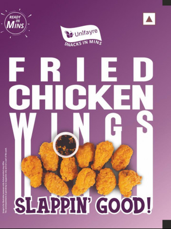 UNIFAYRE-FRIED CHICKEN WINGS 420GM