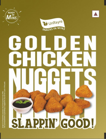 UNIFAYRE-GOLDEN CHICKEN NUGGETS 400GM