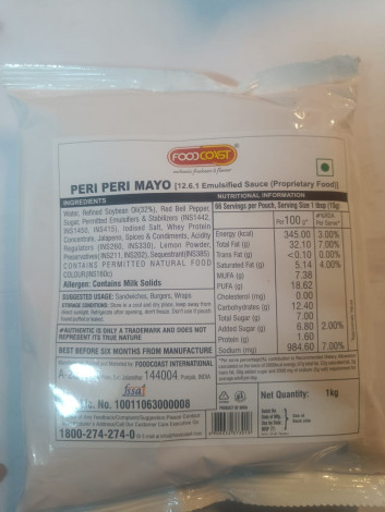 FOODCOAST-PERI MAYO 1KG