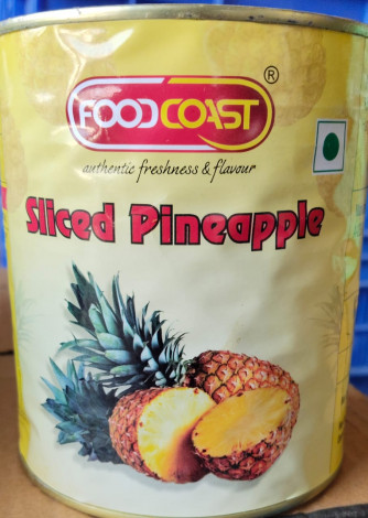 FOODCOAST-PINEAPPLE SLICE- 840*24 PCS