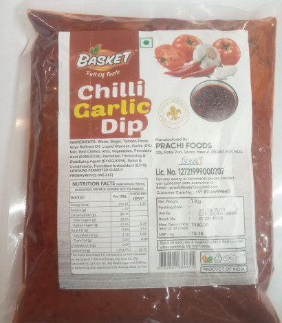 PRACHI-CHILLI GARLIC DIP - 1KG