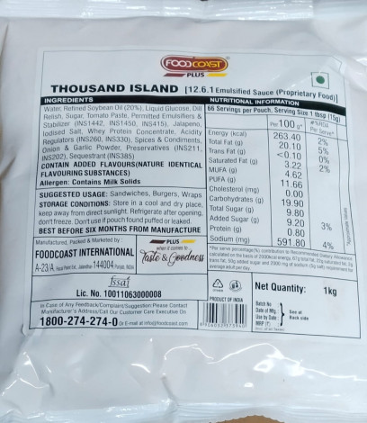 FOODCOAST-THOUSAND ISLAND1KG